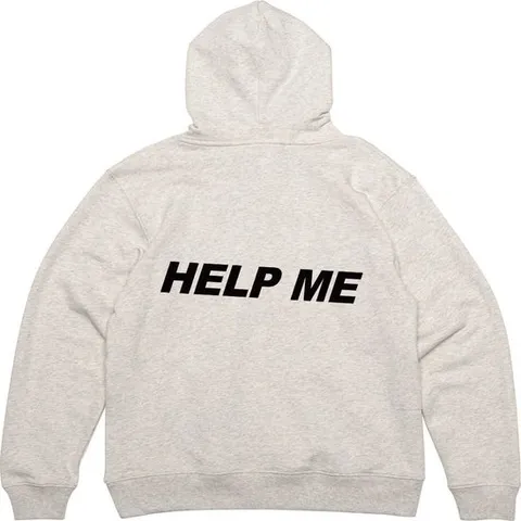 후드티 뒷면 HELP ME 도움 도와주세요 디자인 옷 프린팅티셔츠