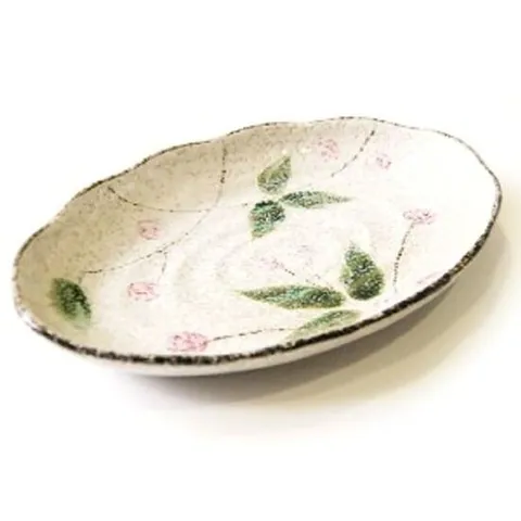 엔틱 타원 접시 10in 그릇 식기 찬기 트레이 플레이트 접시세트 그릇세트 나눔접시 도자기접시 면기 파스타접시 예쁜접시 포트메리온 홈세트그릇