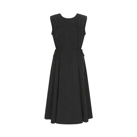 예시카 바스락 셔링 스트링 원피스 YJ7OP816