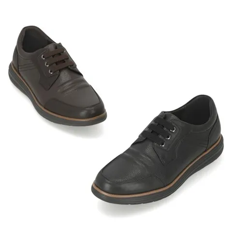 [25FW 신상] 엘칸토 마쯔 남성 소가죽 3홀 밴드 캐주얼 컴포트화 3cm LCMC28M539