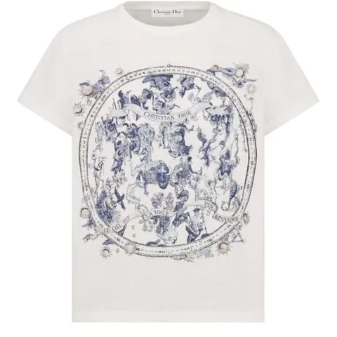 25 FW 에크루 코튼 린넨 블렌드 언라인 숏슬리브 티셔츠