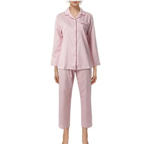 [ 롯데백화점 ]비비안  얇고 가벼운 고급 면80수 여성 잠옷세트(WP8849A)