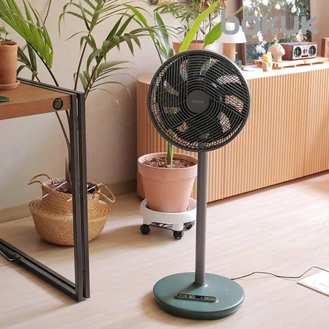 보국 써큘레이터 선풍기 저소음 BLDC 공기순환기 스탠드 리모컨 그린