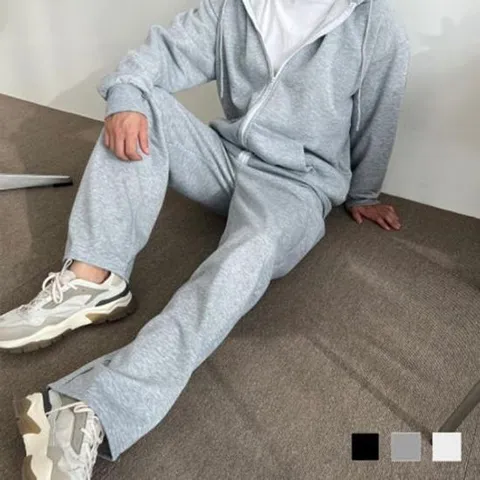 밴딩 슬림 바캉스 밴딩반바지 밴딩팬츠 남자 섟 청 바지 면바