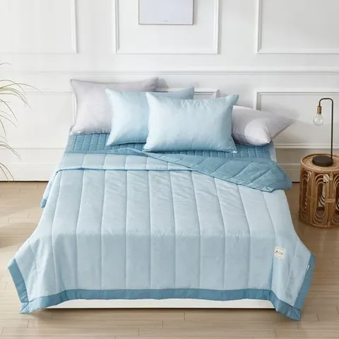 [르헤브] 모나코 풍기인견 누빔이불 패드세트 (KK/슈퍼킹)