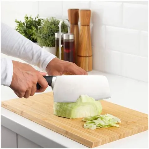 이케아 뵈르다 중식도 블랙 칼날18cm 조리도구 주방용품 도마