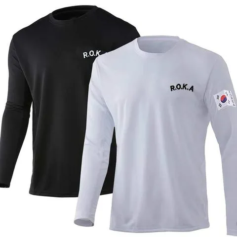 제이케이sp 로카티 ROKA 쿨 드라이 긴팔 군인 군대 PX 티셔츠