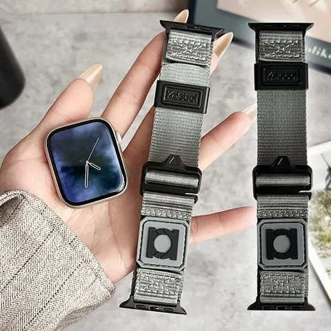 애플워치6 세대 40mm 44mm 스포츠 나일론 스트랩 시계줄 밴드