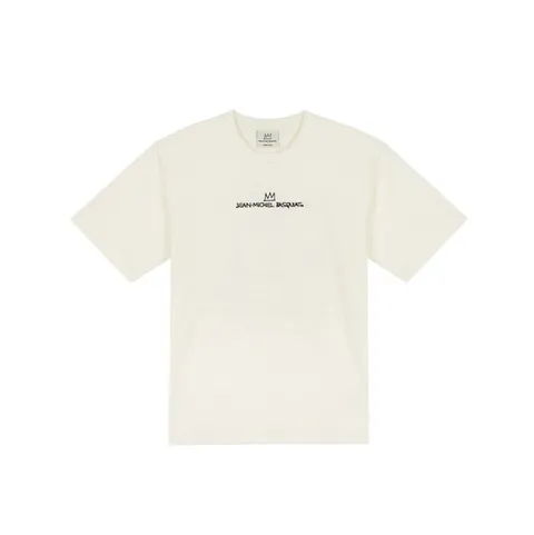 [ 롯데백화점 ][클라이드]공용 바스키아 반팔 라운드 티셔츠 FOCTS381U