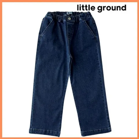 [ 현대백화점 ][리틀그라운드8] MARS(75A2G-410-01)스탠다드데님팬츠 아동 주니어 바지 간절기 선물 긴바지 데일리 선물