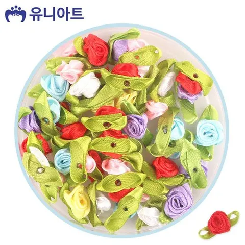 (꼬마리본) 부케 리본 (대) (1통)