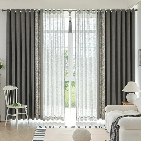 [지나송]지나송 보타닉 도비직 암막커튼 중형