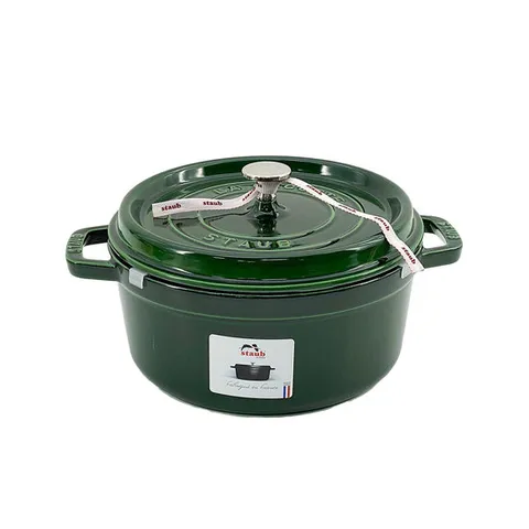 [리퍼] 스타우브 B품 원형 꼬꼬떼 24 바질그린 11092485-B