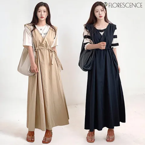 [루미루나]베스트스트링원피스(색상선택)