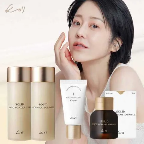 [고현정파우더워시] 코이 단백질 파우더 워시(파우더워시+앰플 중용량+크림 중용량)