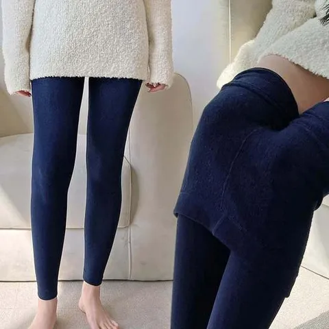 [모노무드]모노무드 따뜻한 여성 겨울 패션 무발 기모 쫀쫀 레깅