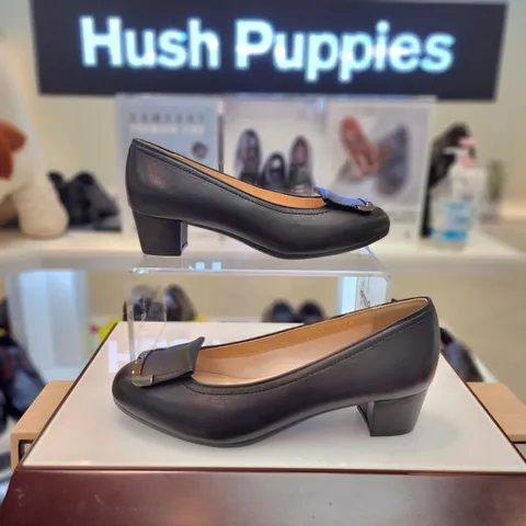 [허시파피]여성 발 편한 4cm굽 발 편한 펌프스 정장구두 3fq422-
