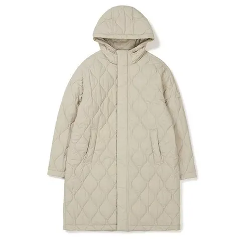 스노우피크 리사이클 퀼팅 롱 후드 자켓 BB S24WUFPJ08 BG BK KH