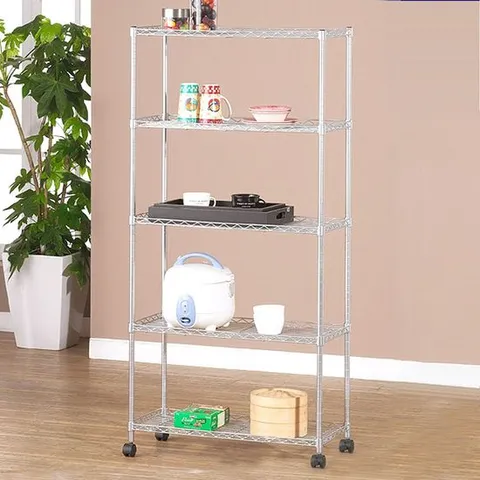 다용도선반 세강매탈랙19파이 (실버5단750) 수납장