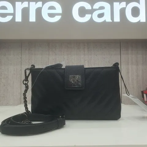 [피에르가르뎅]브이퀼팅 소가죽 미니크로스백(19 5ㅡ11 5ㅡ4)_