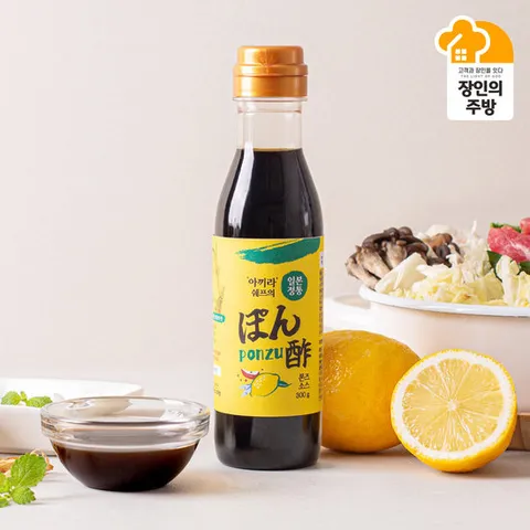 [체험특가][아끼라 쉐프]아끼라 쉐프의 일본 정통 폰즈 소스 300g