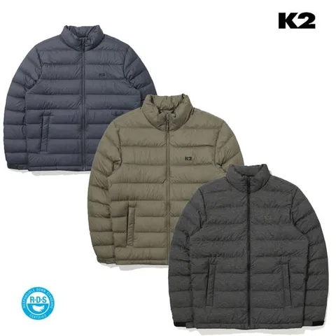 [ 롯데백화점 ][K2] 남성 간절기 BOOST 스탠다드 경량 퀼팅다운 KMU24593