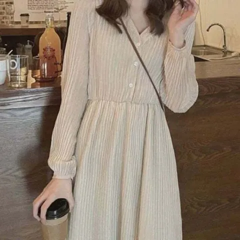 [모노무드]모노무드 은플레이스 미니원피스 가디건 원피스 허리