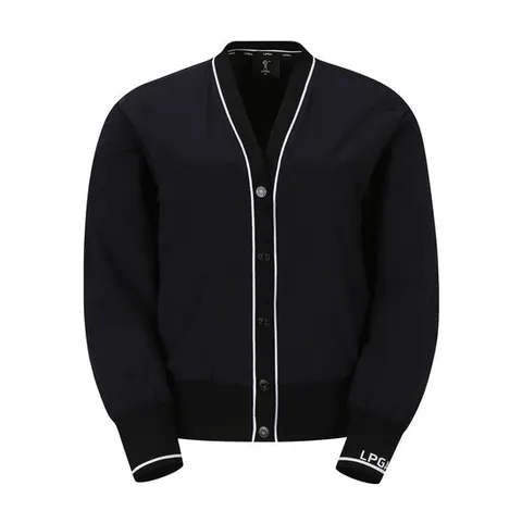 [LPGA]LPGA 여성 V넥 버튼 점퍼 가디건(L241WB702P)-1_SC