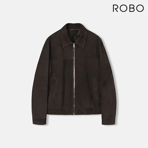 로보 25FW 스웨이드 블루종 점퍼 1종(남)