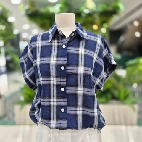 [레코브]레코브요루체크셔츠 LC41E8NB014X_SH