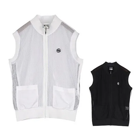 [보스케][보스케] 보스케 여성 여름 골프웨어 골프 메쉬 레터링