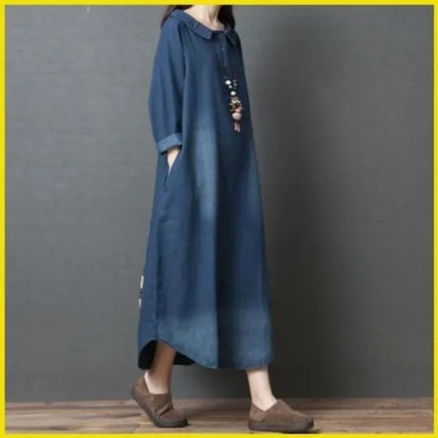 [모노무드]모노무드 EDT 여름 데님 여름원피스 캐주얼 섬머룩 여