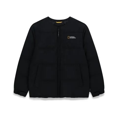 K254UDW970 헤론 경량 구스 다운 점퍼 CARBON BLACK