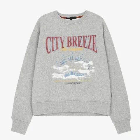 시티브리즈 클라우디 시티 아트웍 스웨트셔츠 BB CTG1TS51 MG