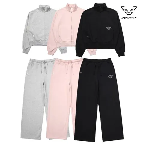 [ 롯데백화점 ]다이나핏 [택가 278,000원] 알토 여성 TR 슈트 와이드 팬츠 세트 YWU23106 YWU23306