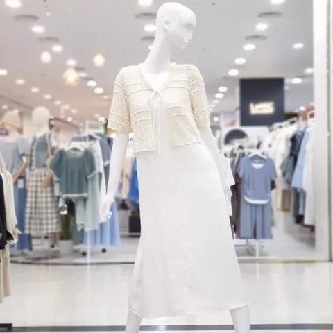 [ab.f.z]큐티 여리 반팔 볼레로 가디건 FSPNZ3Y33H