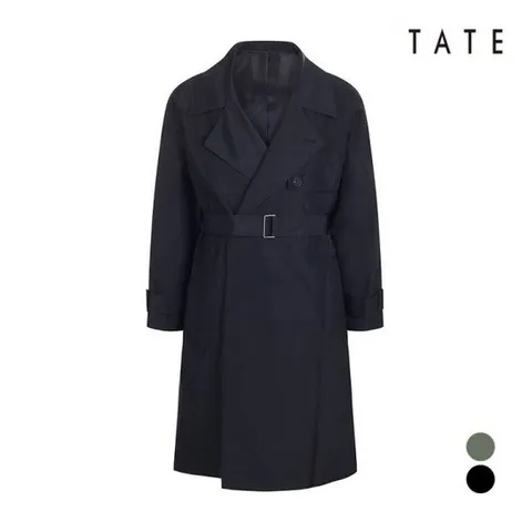 [테이트](남성) 세미오버핏트렌치코트_KACS1-MCL020
