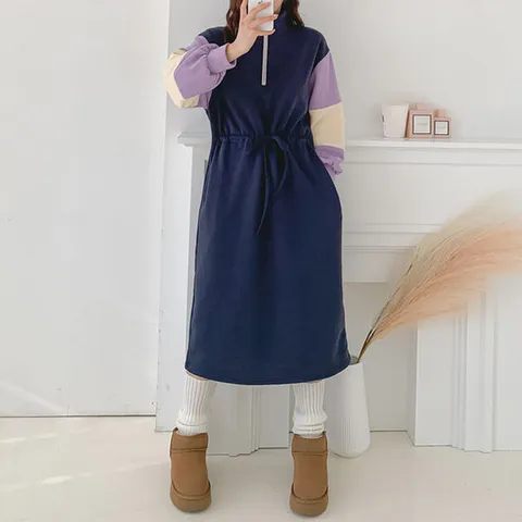 [H스타일](OP)밀키기모원피스