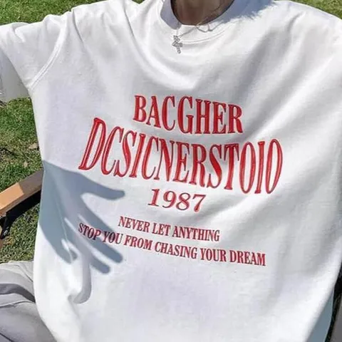 [리더스][리더스] 프린팅 데일리 캐주얼 스타일 라운드넥 패션 (