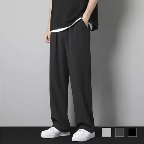 [모로엠]남자 게론 인기 아이스 와이드 바지 ON-PTA-QWFHIDV4