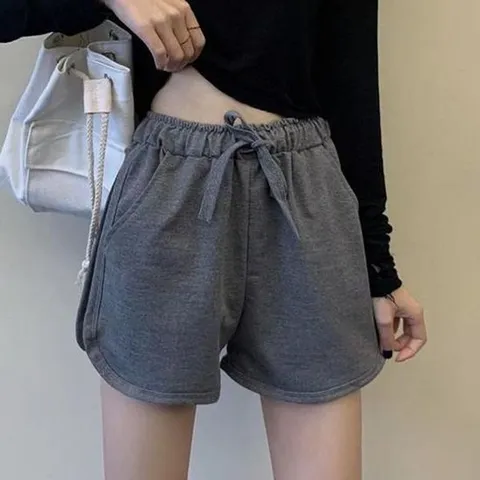 여성반바지 허리밴딩 끈조절 반바지팬츠 여성 3컬러 숏팬츠 LK TS