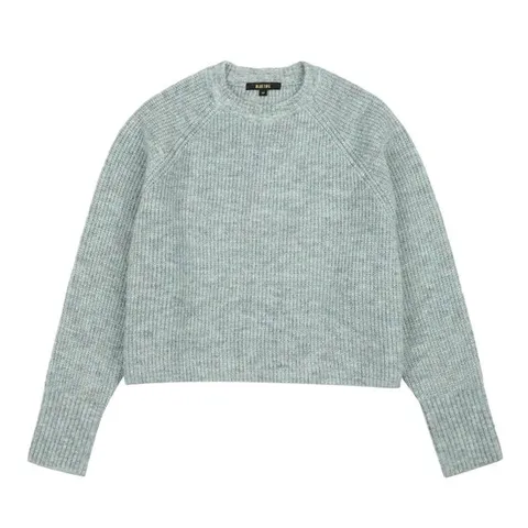[ 롯데백화점 ][블루테일]민트 골지 크롭 니트AYH4SW01MT