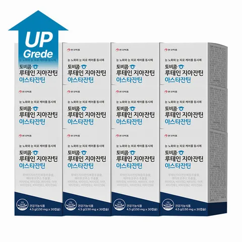 E_[안국약품] 토비콤 루테인 지아잔틴 아스타잔틴 12박스(총12개월분)