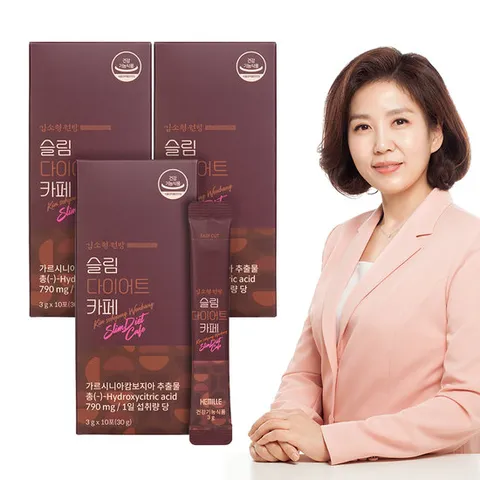 김소형원방 슬림다이어트카페 (3g x 10포) 3박스