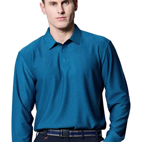 WMK 봄 가을 시즌 무봉재 긴팔 카라티 A251