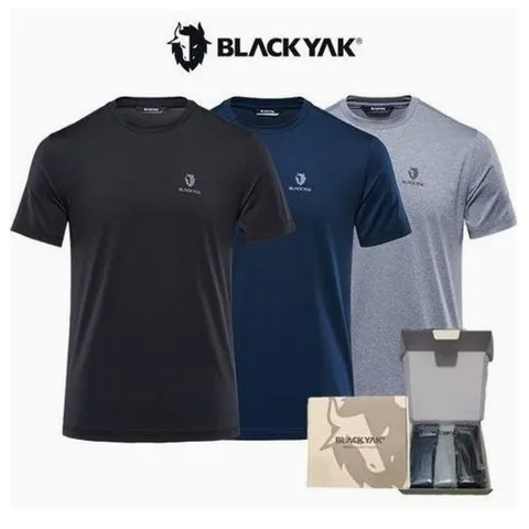 [ 롯데백화점 ]남여공용 쿨링 3장세트 기능성 반팔티 공용 라운드 트리플 반팔티 1BYRTXU901