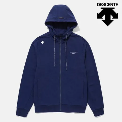 [데상트]데상트 스웨트 오버핏 트레이닝 후드 집업 SP323UFT71NA