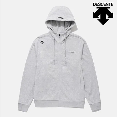 [데상트]데상트 스웨트 오버핏 트레이닝 후드 집업 SP323UFT71MG