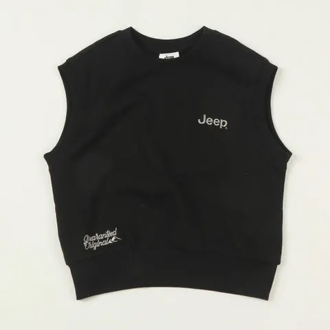 [ AK백화점 ][지프키즈] 지프 ORIGINAL 셋업 쭈리 베스트 KP3TSU624 블랙