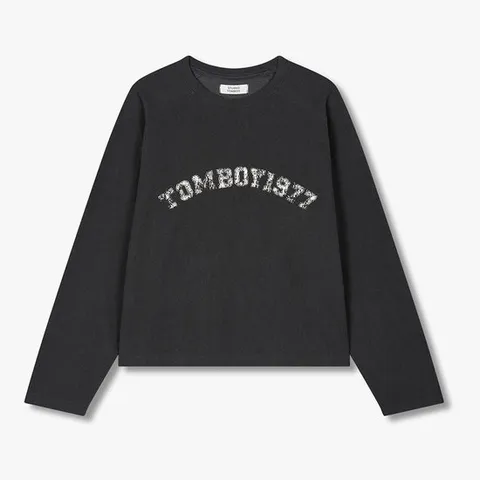 [ 롯데백화점 ][톰보이] 피그먼트 레터링 티셔츠 9175322972